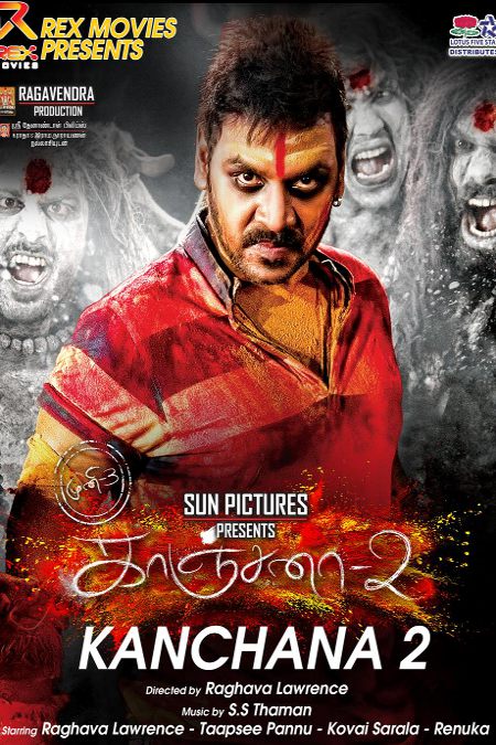 Kanchana Muni 2 (2011) Uncut 720P Hdrip X264 Esub [Dual Audio][Hindi Dd2 0 Tamil Dd5 1] Dr S