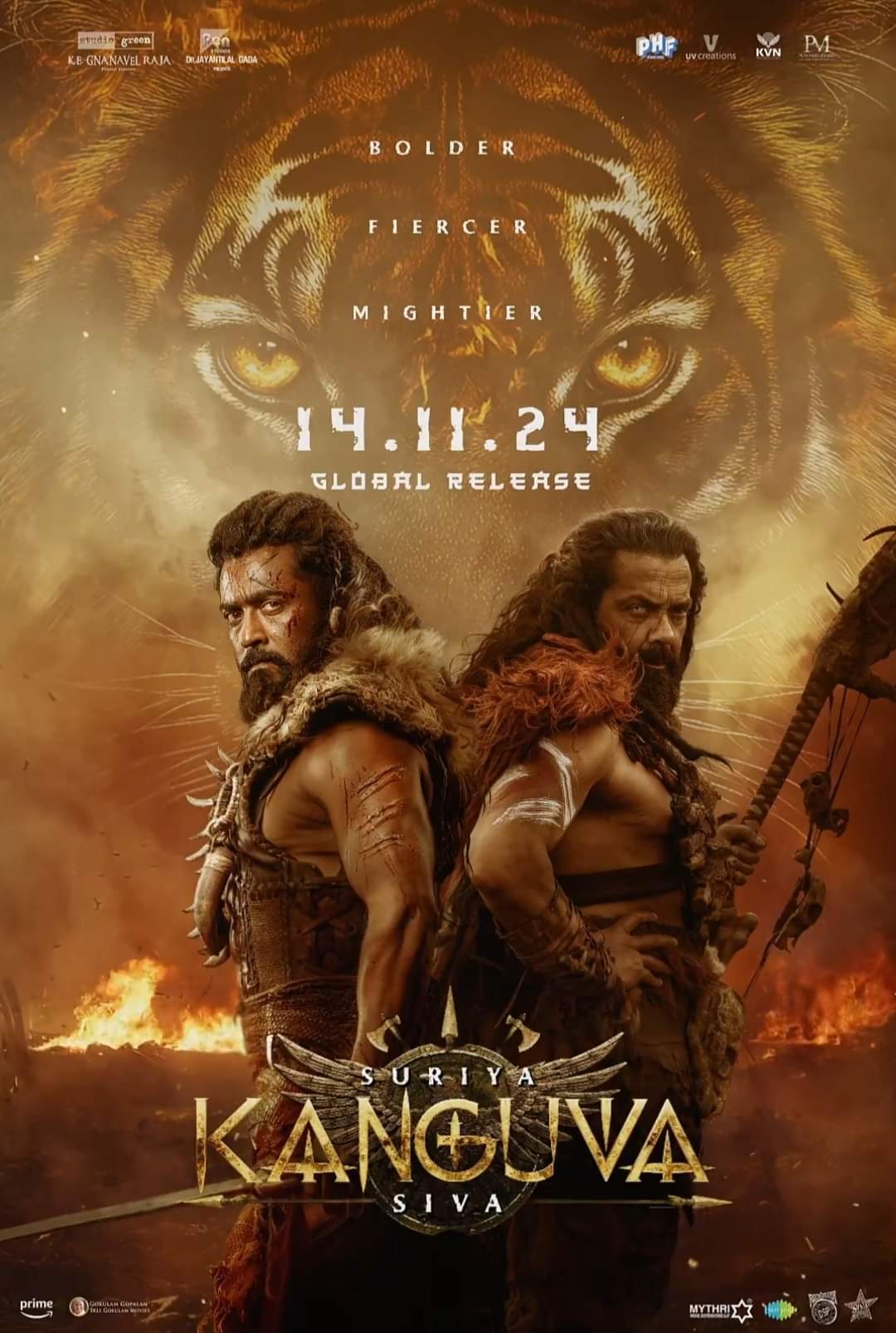 Kanguva (2024) Uncut 1080P Ds4K Webrip X265 Hevc Esub [Dual Audio][Hindi 2 0 Tamil 5 1] -Hdhub