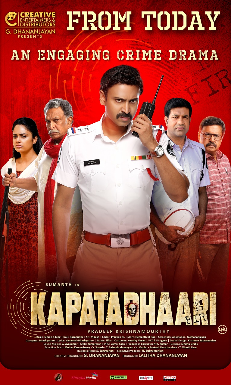 Kapatadhaari (2021) 720P Amzn Webrip X264 Esub [Dual Audio][Hindi Dd2 0 Telugu 2 0] -Dmv