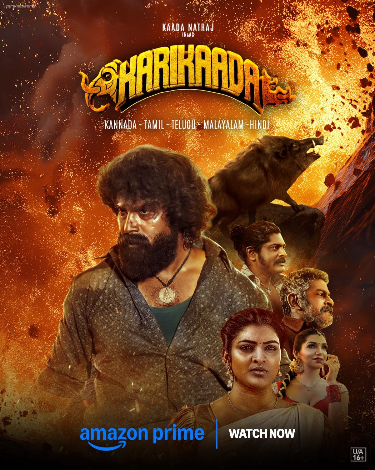 Karikaada (2026) Uncut 1080P Webrip X265 Hevc Esub [Dual Audio][Hindi 2 0 Kannada 5 1] -Hdhub