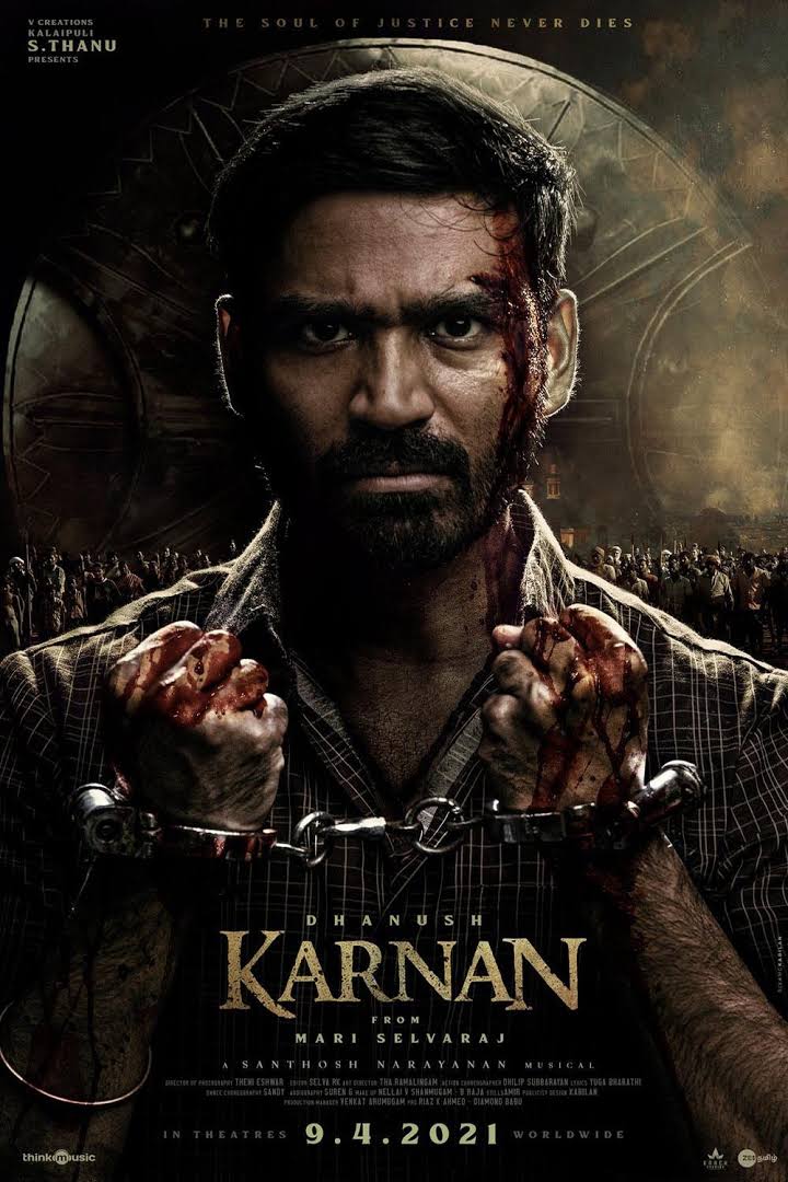 Karnan (2021) Tamil 720P Hdrip X264 Aac 2 0 Esub -Maze