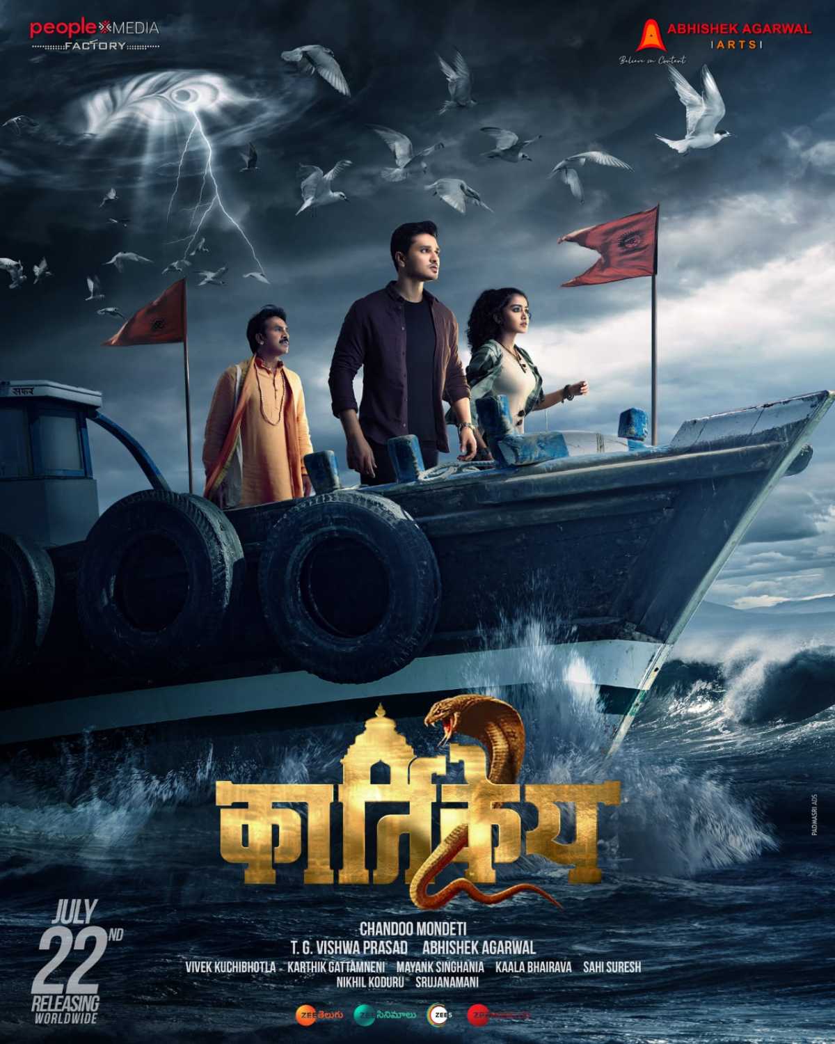 Karthikeya 2 (2022) Hindi Dubbed 1080P Webrip X265 Hevc 10Bit Dd2 0 Esub - Desiremovies