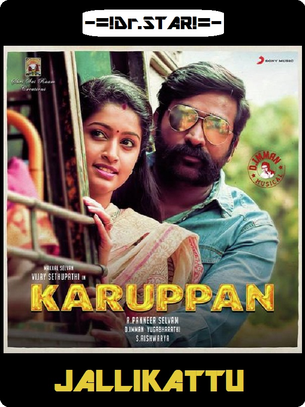 Karuppan (2017) Uncut 720P Webrip X264 Esub [Dual Audio][Hindi 2 0 Tamil 2 0] -Mkvc