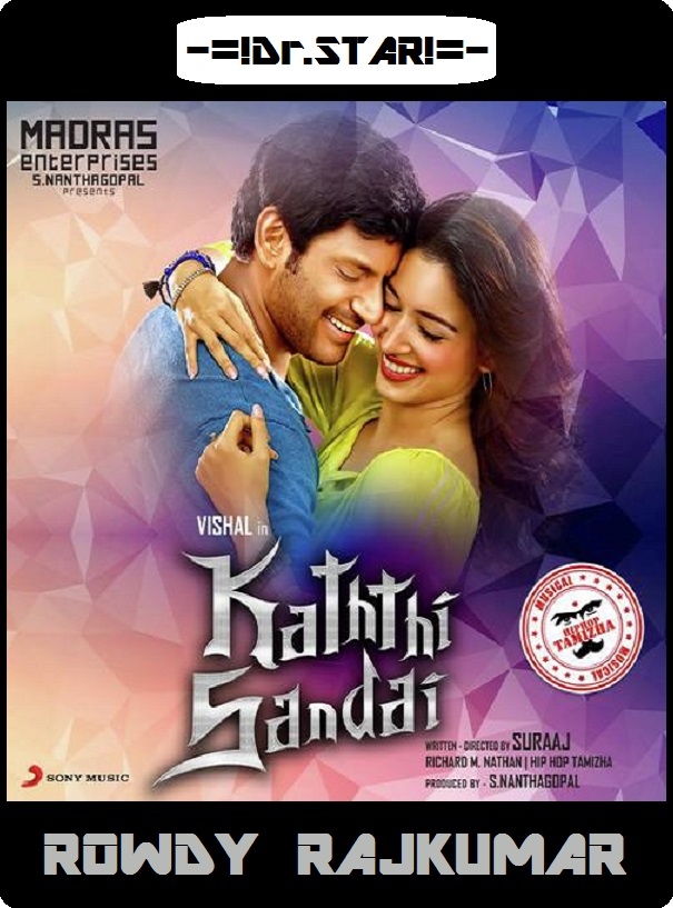 Kaththi Sandai (2016) 720P Uncut Hdrip X264 [Dual Audio][Hindi Dd 2 0 Tamil 2 0]