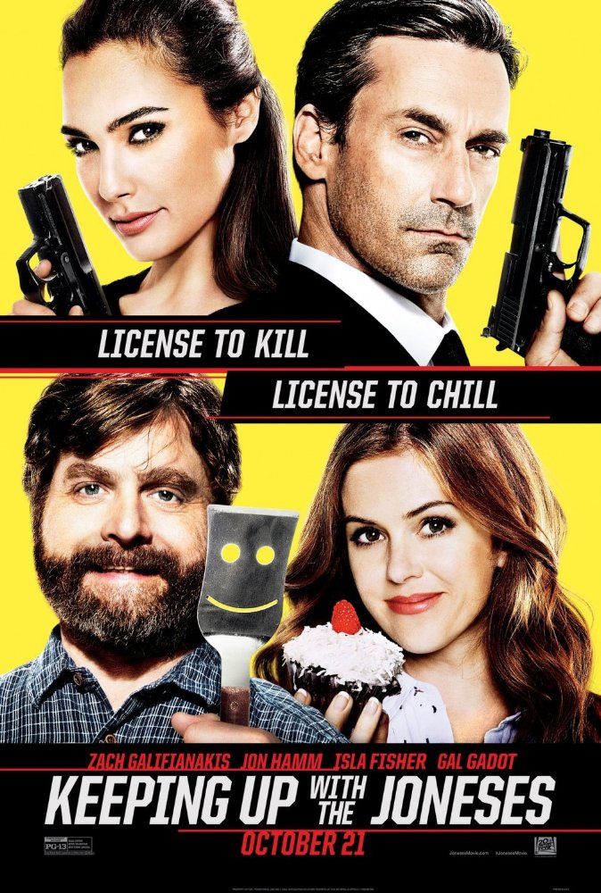 Keeping Up With The Joneses (2016) 720P Bluray X264 Esub [Dual Audio][Hindi 5 1 English 5 1] -Mkvc