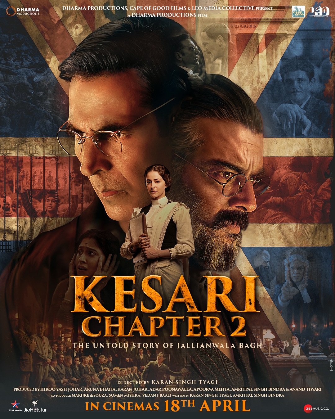 Kesari Chapter 2 (2025) Hindi 1080P Jhs Webrip X264 Dd5 1 Esub - Mkvcinemas