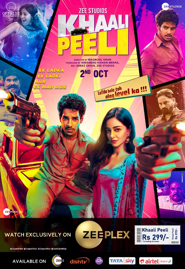 Khaali Peeli (2020) Hindi 720P Amzn Webrip X264 Aac 5 1 Esub - Mkvcinemas