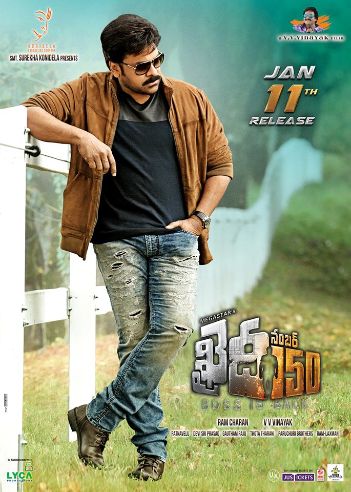 Khaidi No 150 (2017) Telugu New Hq Dvdscr - 1 4Gb - X264 - Line Audio - Mp3