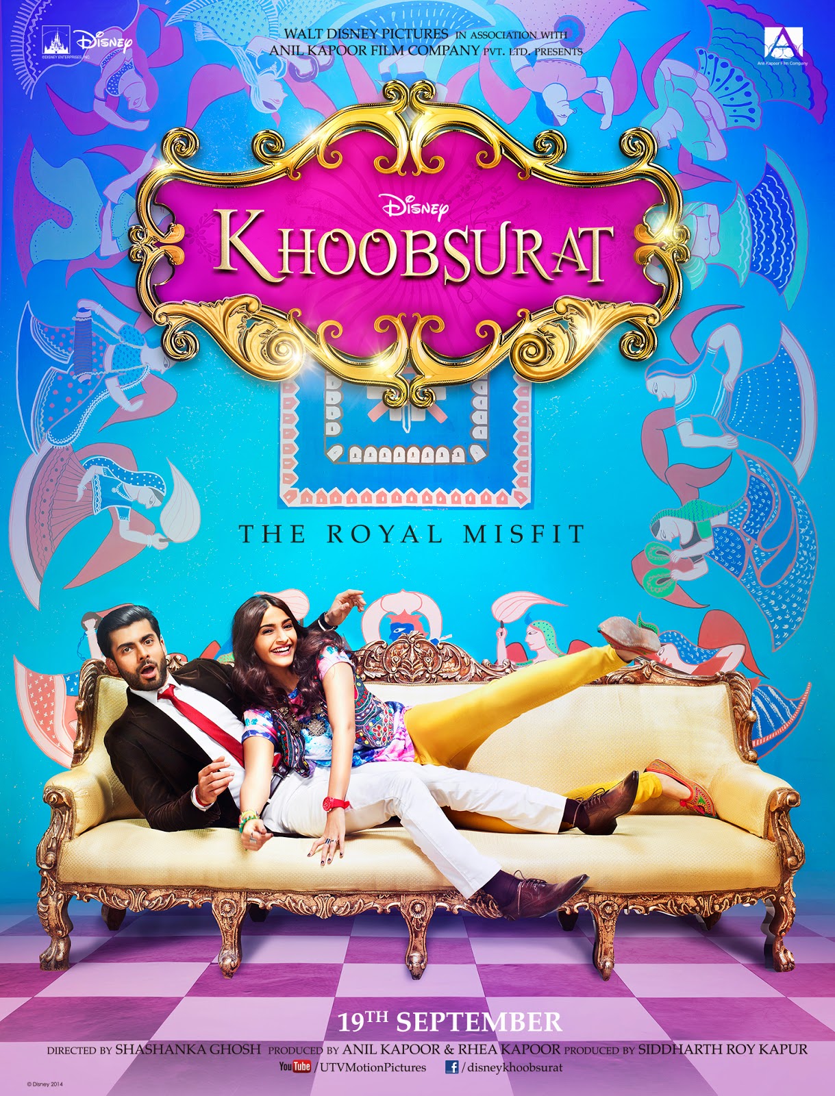 Khoobsurat (2014) Hindi 1080P Webrip X264 Dd5 1 Esub - Mkvcinemas