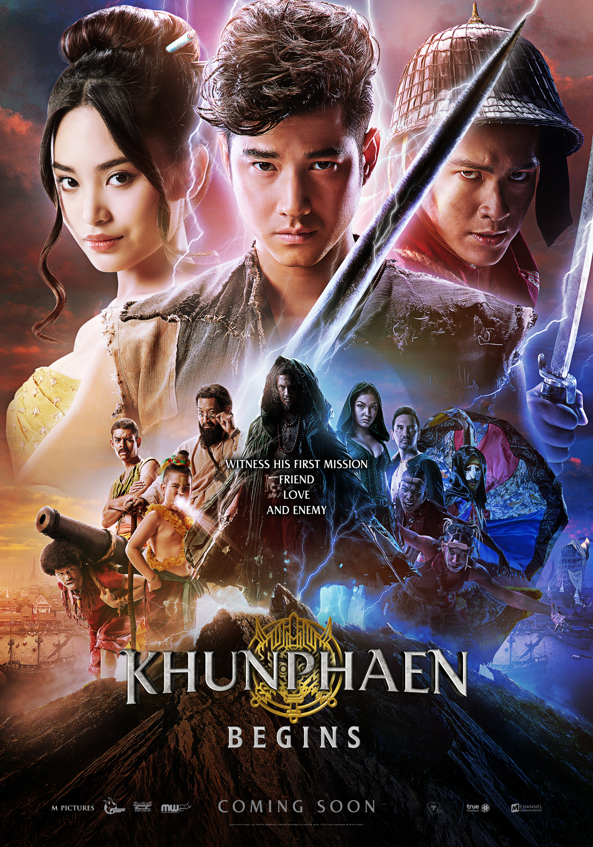 Khun Phaen Begins (2019) 1080P Nf-Web X265 Hevc Msubs [Dual Audio][Hindi 2 0 Thai 5 1] -Mkvc