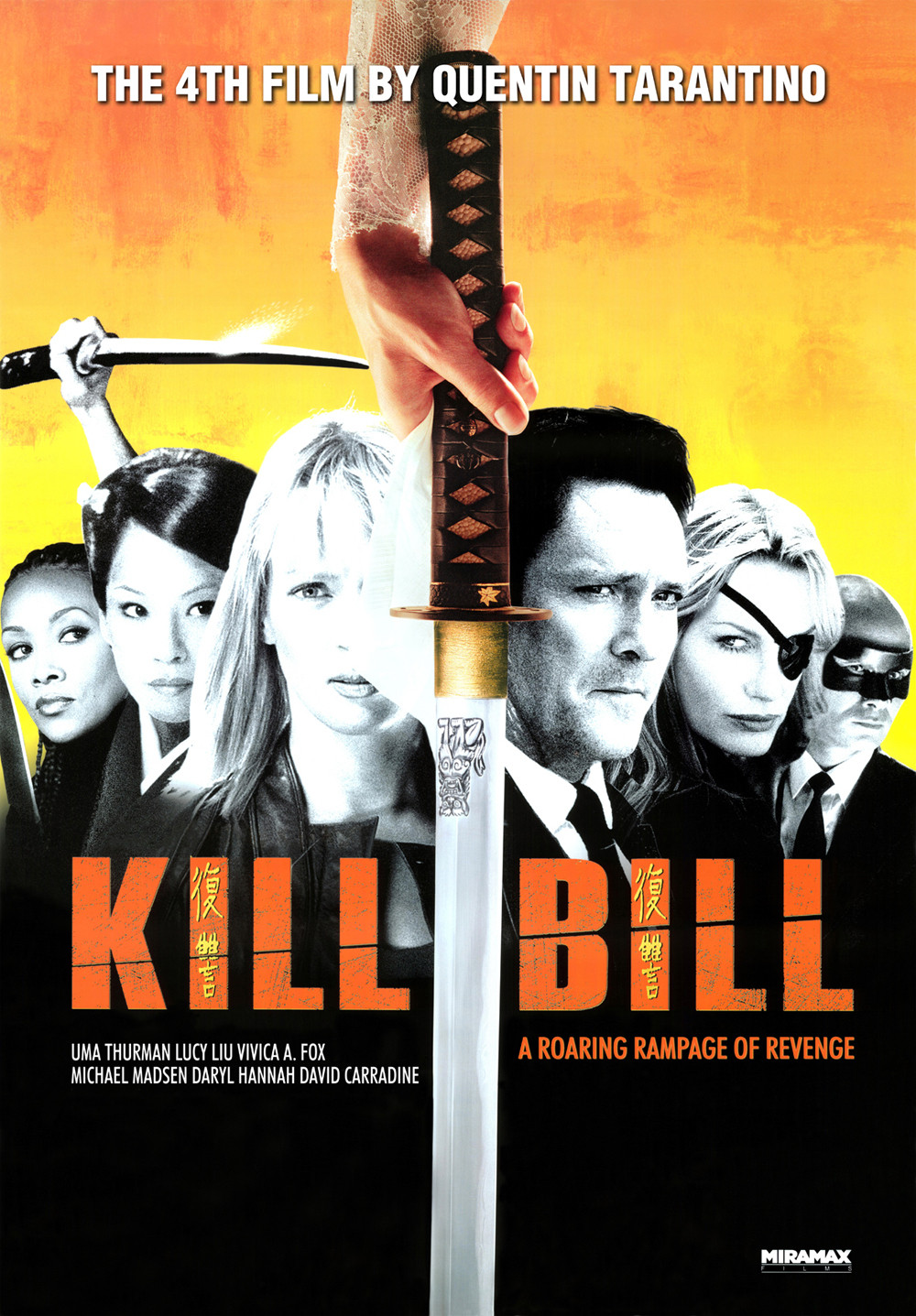 Kill Bill Vol 1 (2003) 720P Bluray X264 Esub [Dual Audio][Hindi 2 0 English 5 1] -Mkvc