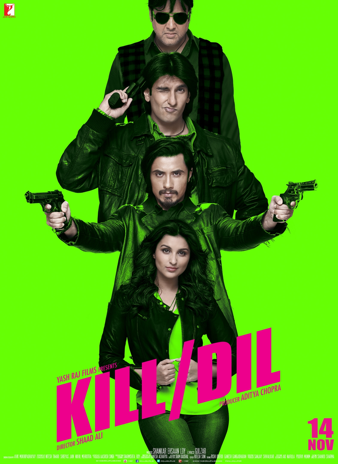 Kill Dil (2014) Hindi 1080P Bluray X264 Dd5 1 Esub - Mkvcinemas