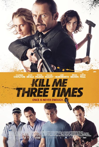 Kill Me Three Times (2014) 720P Bluray X264 Esub [Dual Audio][Hindi 5 1 English 5 1] -Mkvc