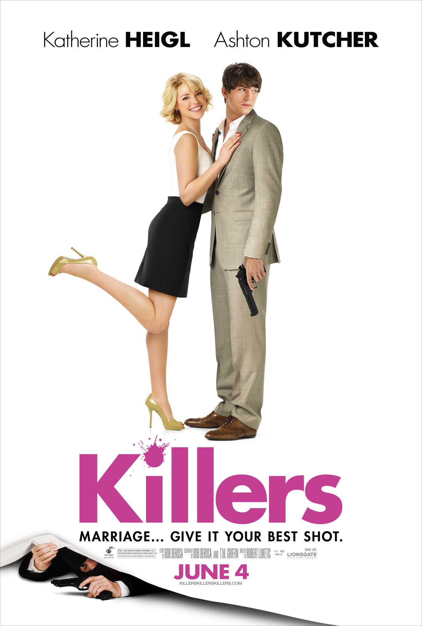 Killers (2010) 720P Bluray X264 Esub [Dual Audio][Hindi 2 0 English 5 1] -Mkvc