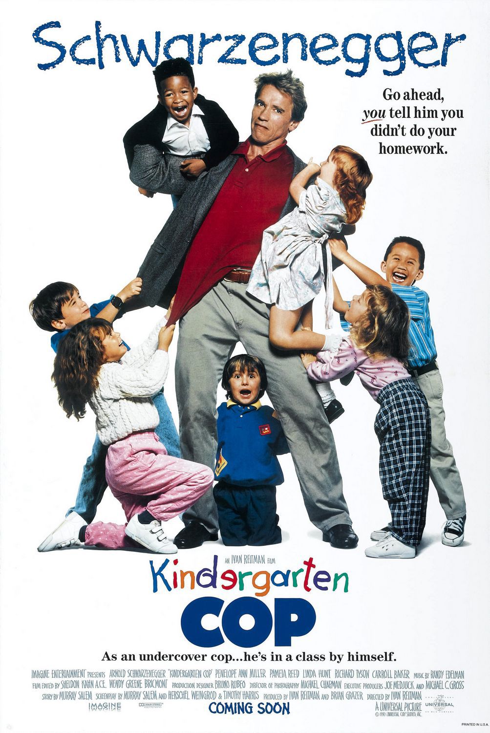 Kindergarten Cop (1990) 1080P Bluray X265 Hevc Esub [Dual Audio][Hindi 2 0 English 5 1] -Mkvc