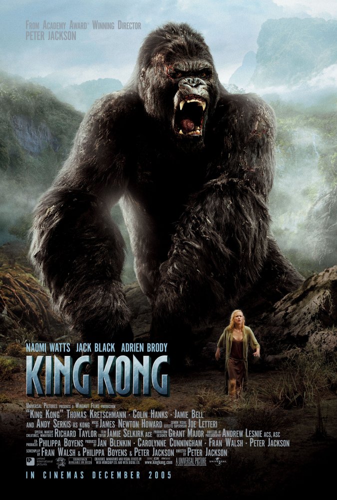 King Kong (2005) Extended 1080P Bluray X265 Hevc Esub [Dual Audio][Hindi 5 1 English 5 1] -Mkvc