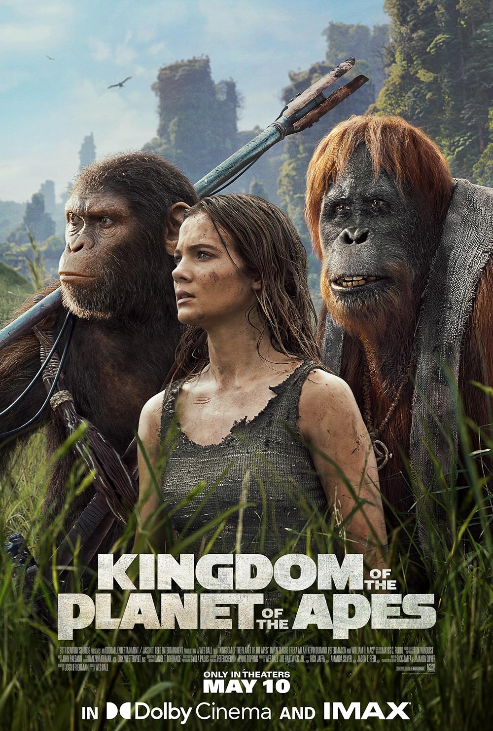 Kingdom Of The Planet Of The Apes (2024) 1080P Bluray X265 Hevc Msubs [Dual Audio][Hindi 5 1 English 5 1] -Mkvc