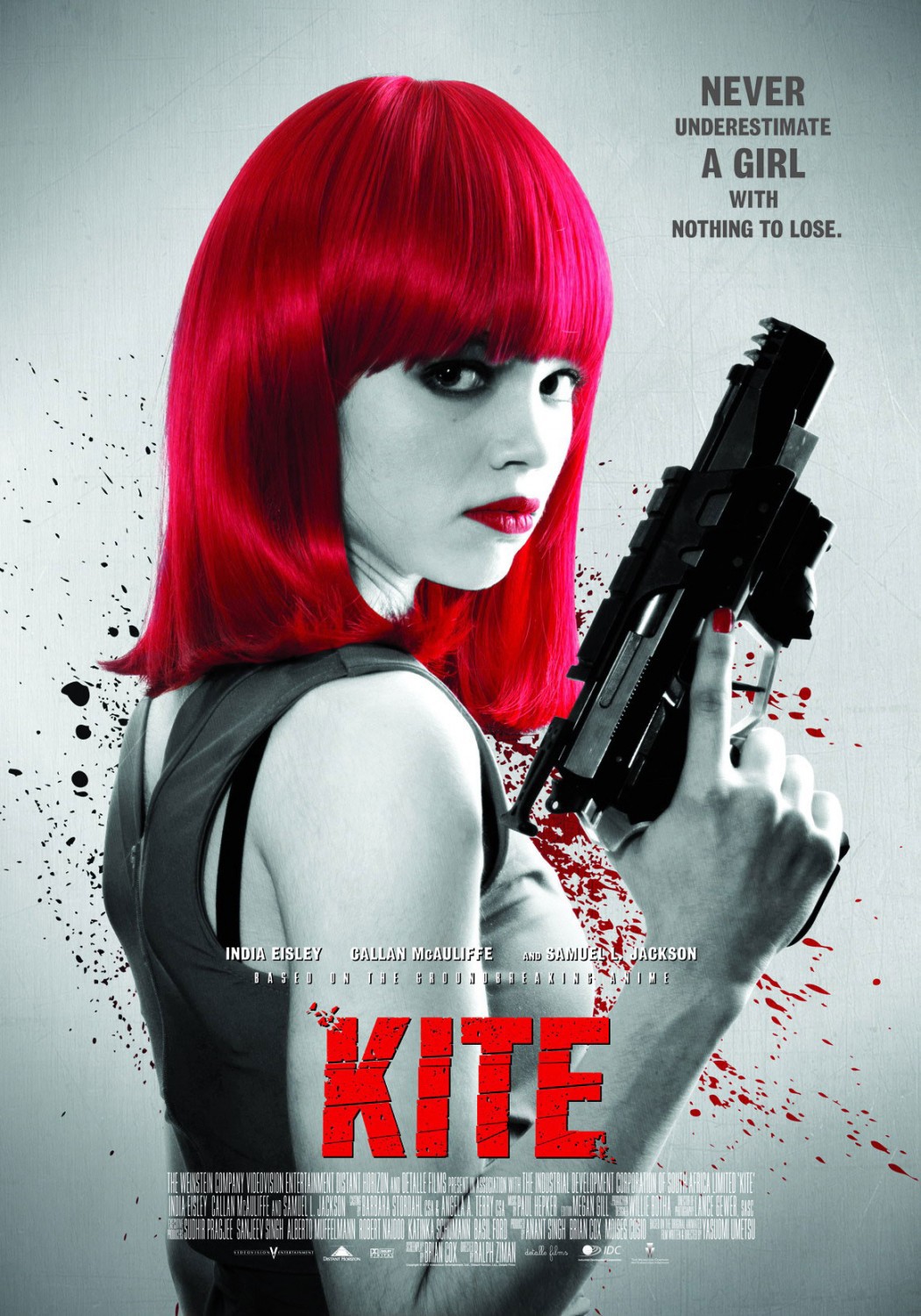 Kite (2014) 720P Bluray X264 Esub [Dual Audio][Hindi 5 1 English 5 1] -Mkvc