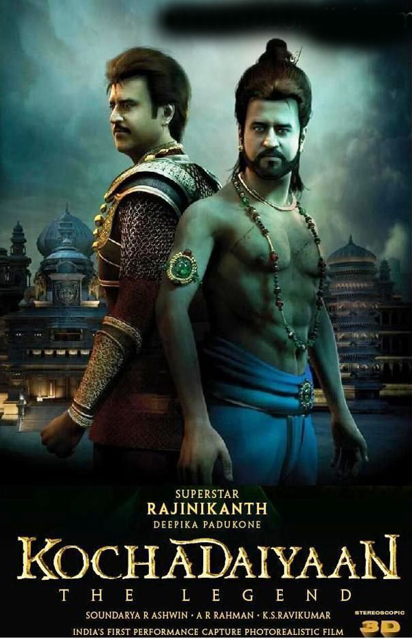 Kochadaiiyaan (2014) - 720P - Web-Hdrip - Hindi Dubbed