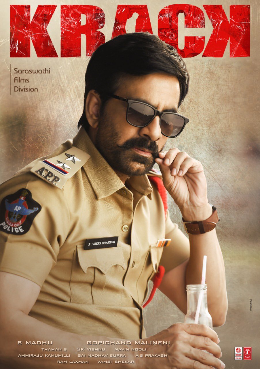 Krack (2021) Uncut 1080P Webrip X264 Esub [Dual Audio][Hindi 5 1 Telugu 5 1] -Dmv