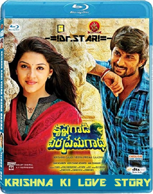 Krishna Gaadi Veera Prema Gaadha (2016) Uncut 720P Bluray X264 Esub [Dual Audio][Hindi 5 1 Telugu 5 1] -Dmv
