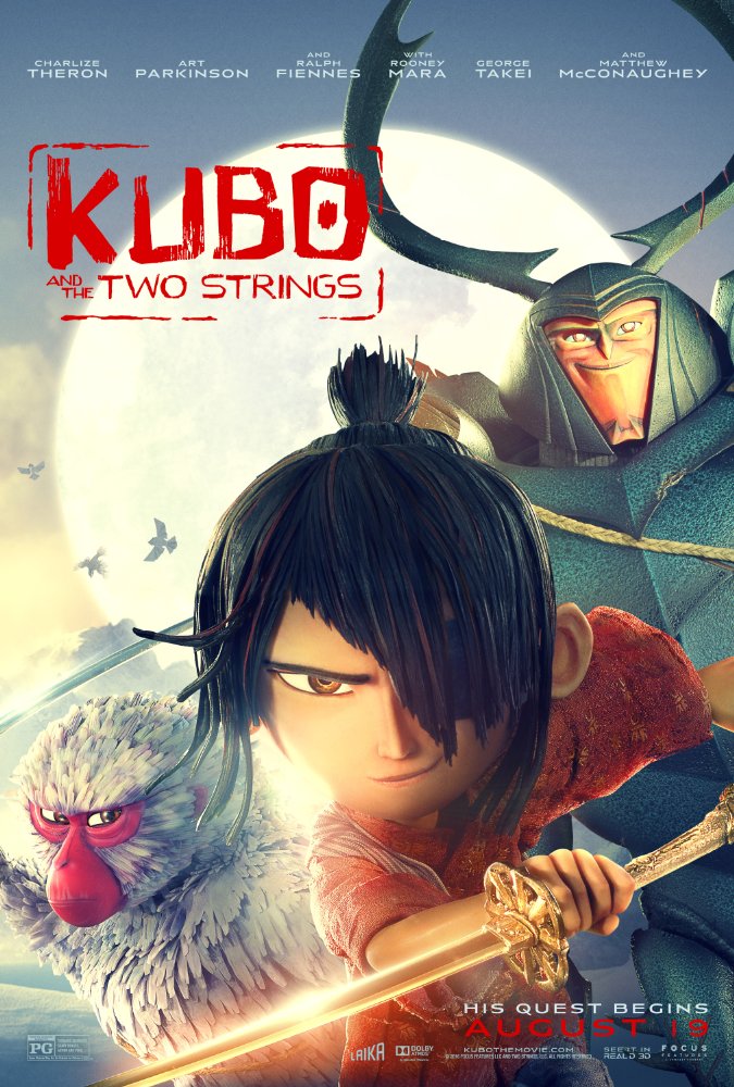 Kubo And The Two Strings (2016) 720P Bluray X264 Esub [Dual Audio][Hindi 5 1 English 5 1] -Mkvc