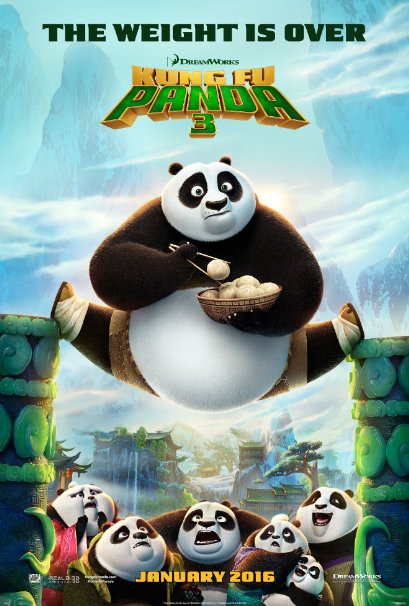 Kung Fu Panda 3 (2016) 720P Bluray X264 Esub [Dual Audio][Hindi 5 1 English 5 1] -Mkvc