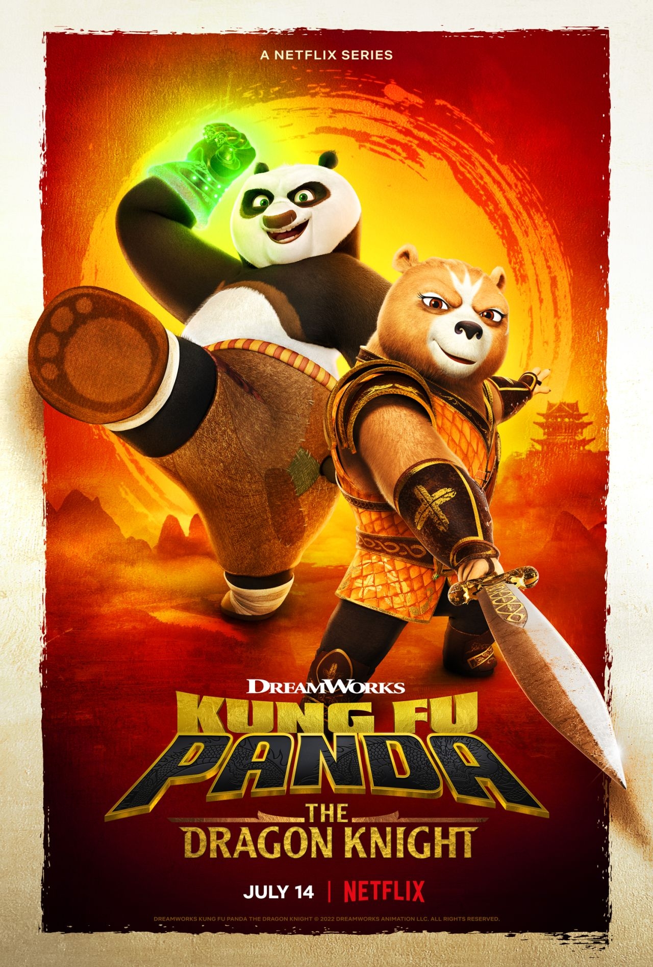 Kung Fu Panda The Dragon Knight (Tv Cartoon 2022–2023) 720P [Dual Audio]