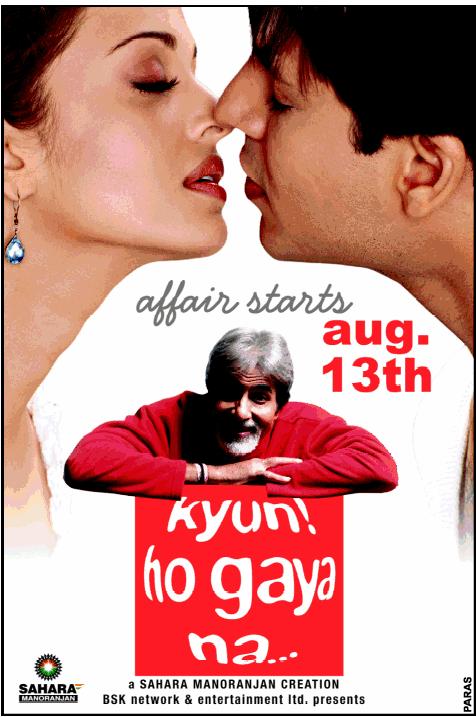 Kyun Ho Gaya Na 2004 Webrip 720P Hindi Aac 2 0 X264 Esub - Mkvcinemas