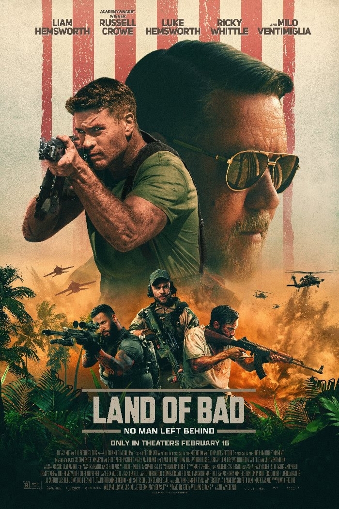 Land Of Bad (2024) 1080P Bluray X265 Hevc Msubs [Dual Audio][Hindi 5 1 English 5 1] -Mkvc
