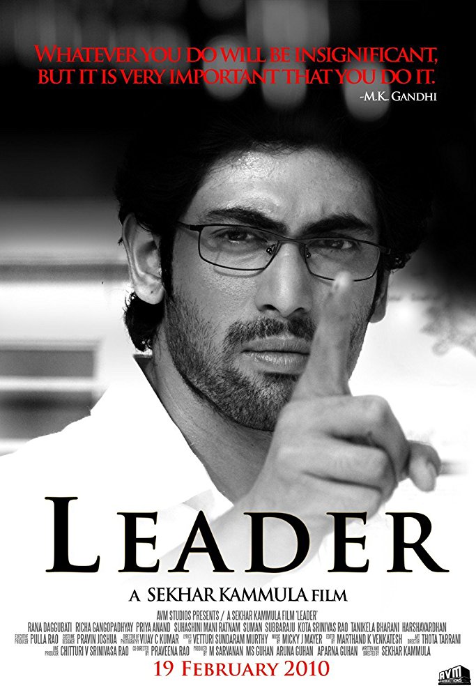 Leader (2010) 720P Uncut Bluray X264 Eng Subs [Dual Audio] [Hindi Dd 2 0 - Telugu Dd 5 1]