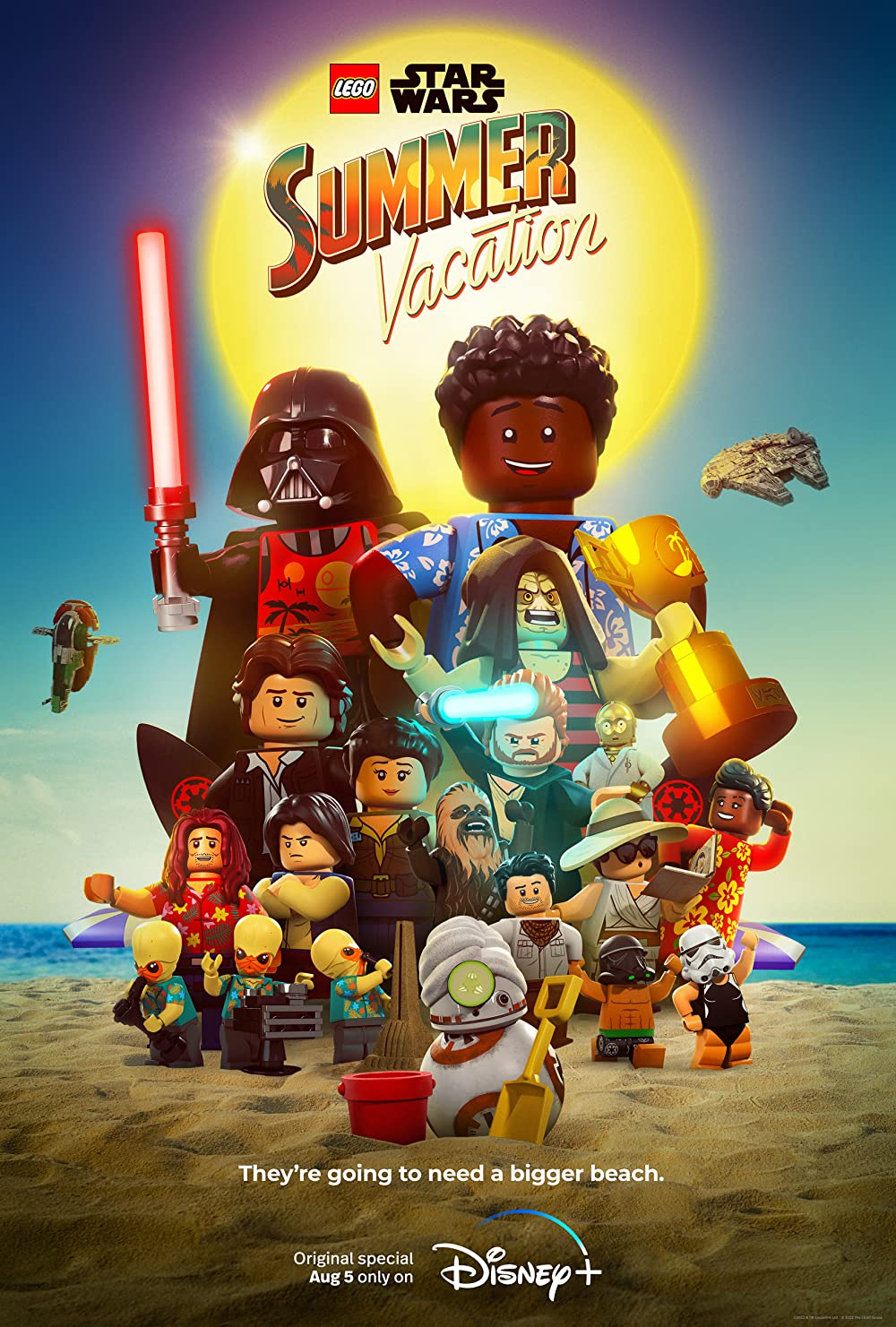 Lego Star Wars Summer Vacation (2022) 720P Dsnp Webrip X264 Aac 5 1 Msubs - Mkvc