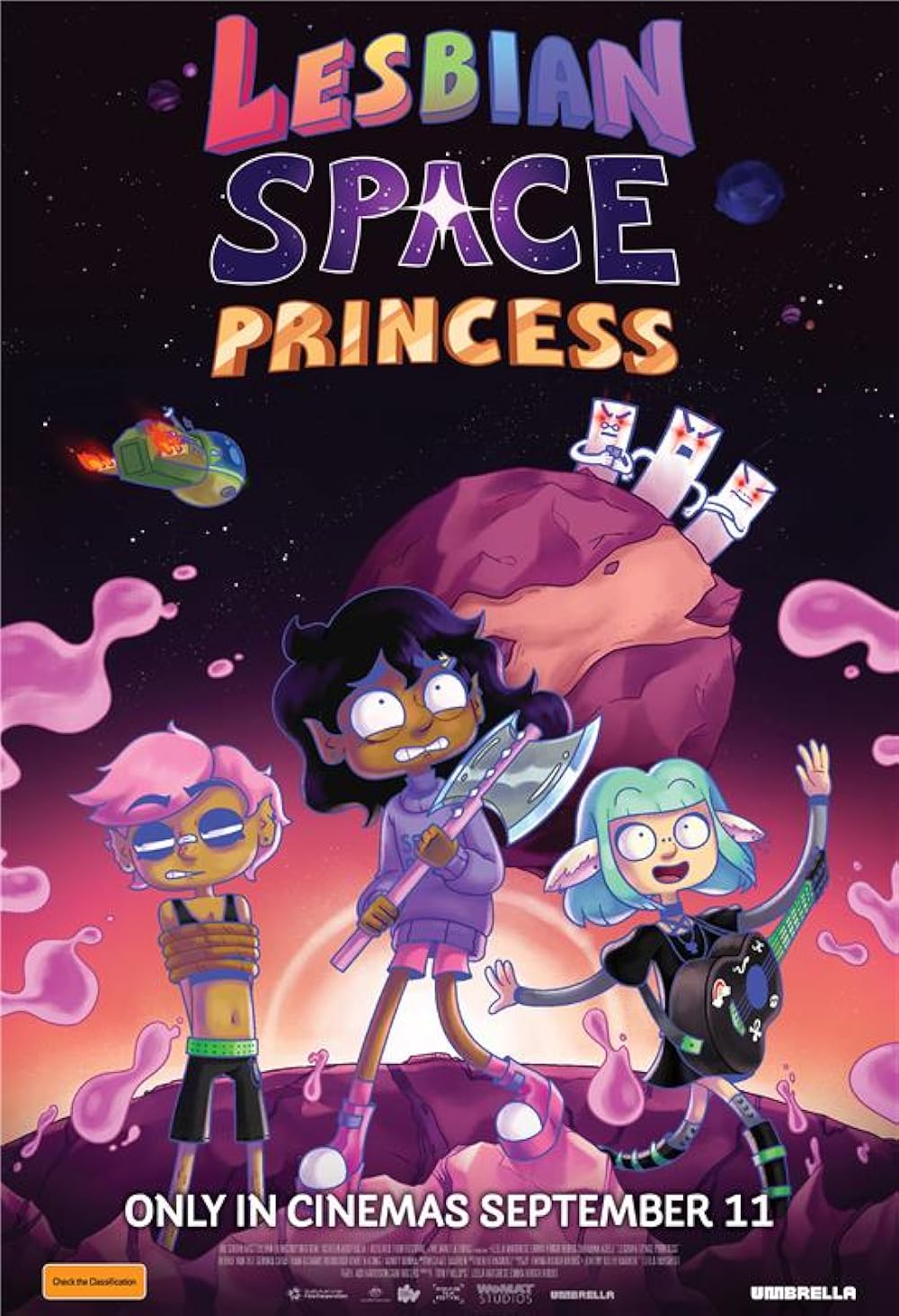 Lesbian Space Princess 2024 720P Web-Dl X264 Esub-Msmod