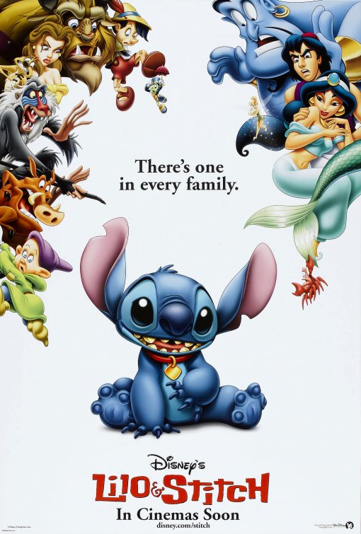 Lilo And Stitch (2002) 1080P Bluray X265 Hevc Esub [Dual Audio][Hindi 2 0 English 5 1] -Hdhub