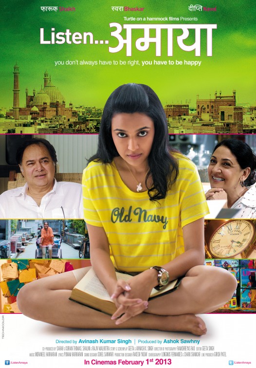 Listen Amaya (2013) Hindi 720P Amzn Webrip X264 Aac 2 0 Esub - Mkvcinemas