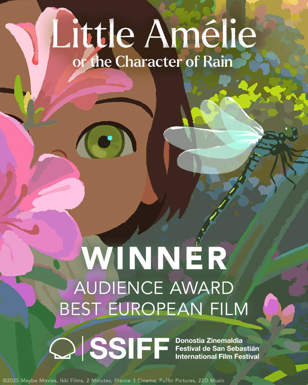 Little Amelie Or The Character Of Rain (2025) 1080P Amzn-Web X265 Hevc Esub [Dual Audio][Hindi 5 1 English 5 1] -Msmod