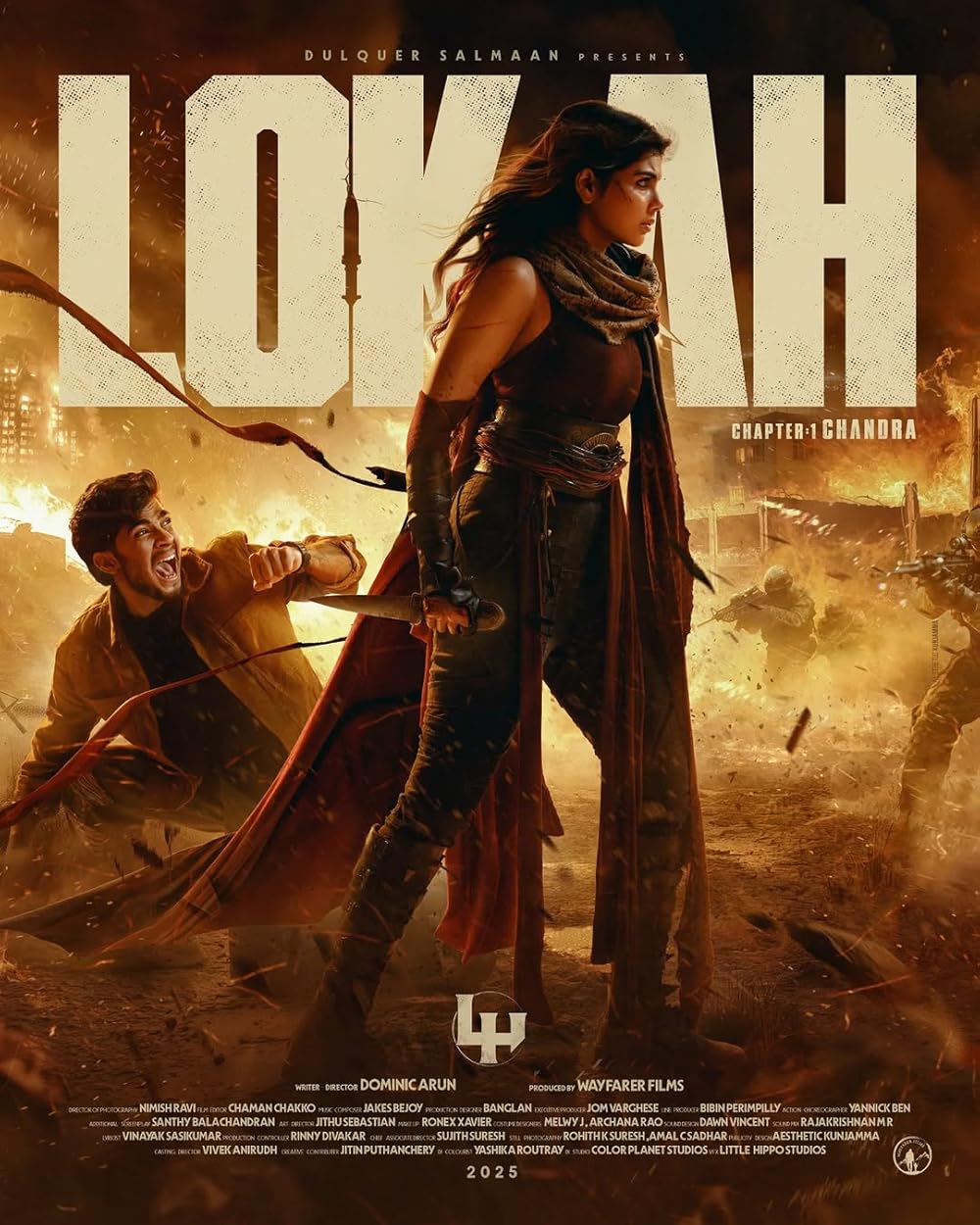 Lokah Chapter 1 (2025) Uncut 1080P Webrip X265 Hevc Esub [Dual Audio][Hindi 5 1 Malayalam 5 1] -Hdhub
