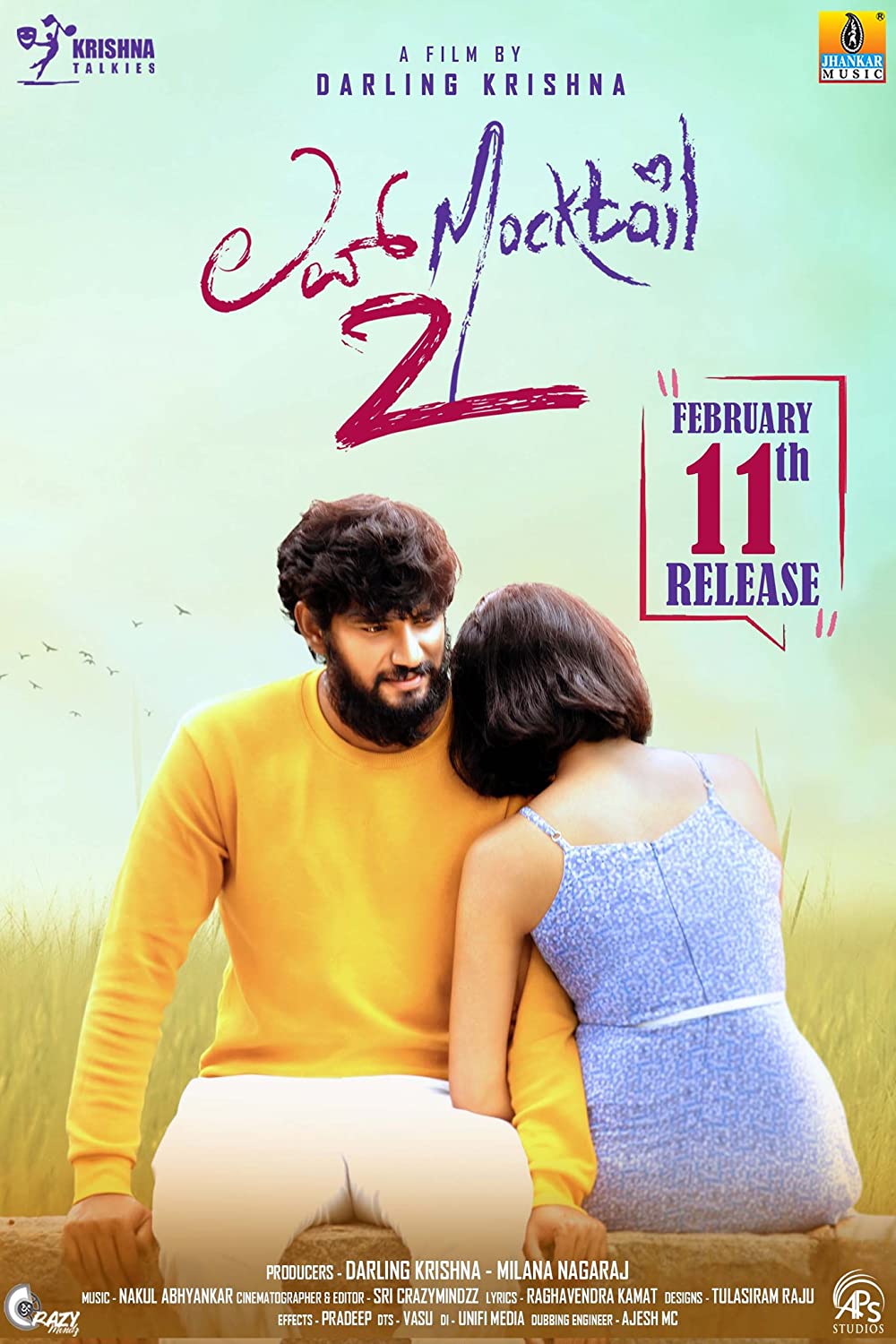 Love Mocktail 2 (2022) 1080P Webrip X264 Esub [Dual Audio][Hindi Dd2 0 Kannada 2 0] -Dmv