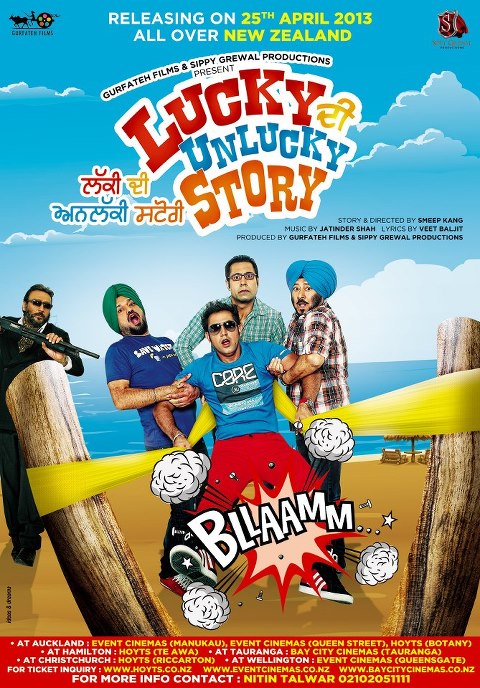 Lucky Di Unlucky Story 2013 (Punjabi) 720P Dvdrip X264 Ac3 5 1 Hon3Y