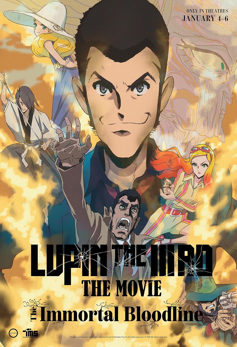 Lupin The 3Rd The Movie The Immortal Bloodline (2025) 720P Amzn-Web X264 Msubs [Dual Audio][English 5 1 Japanese 5 1] -Msmod