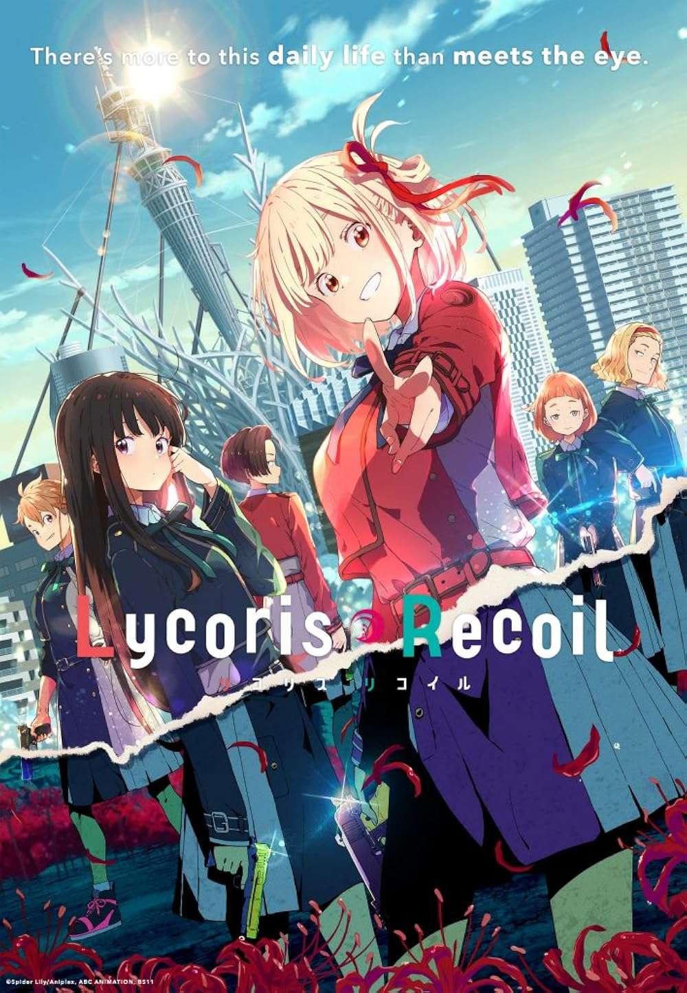Lycoris Recoil (Tv Cartoon 2022) 1080P [Dual Audio]