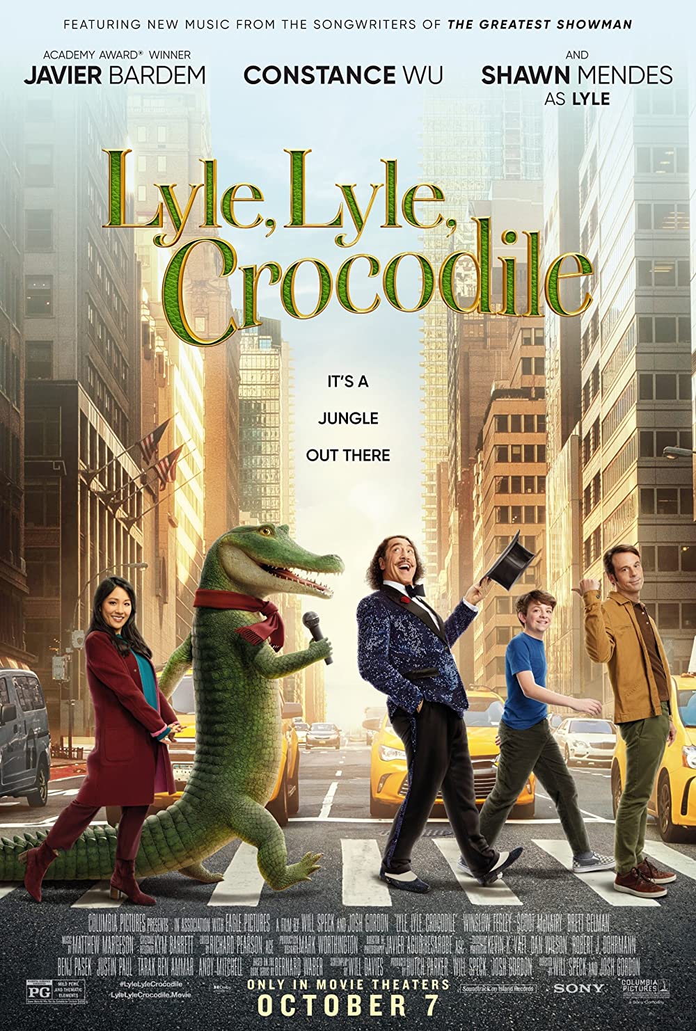 Lyle, Lyle, Crocodile (2022) 1080P Bluray X265 Hevc 10Bit Aac 7 1 Esub-Psa