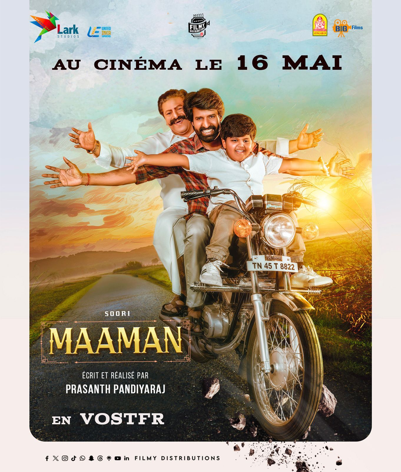 Maaman (2025) Uncut 720P Webrip X264 Esub [Dual Audio][Hindi 5 1 Tamil 5 1] -Hdhub