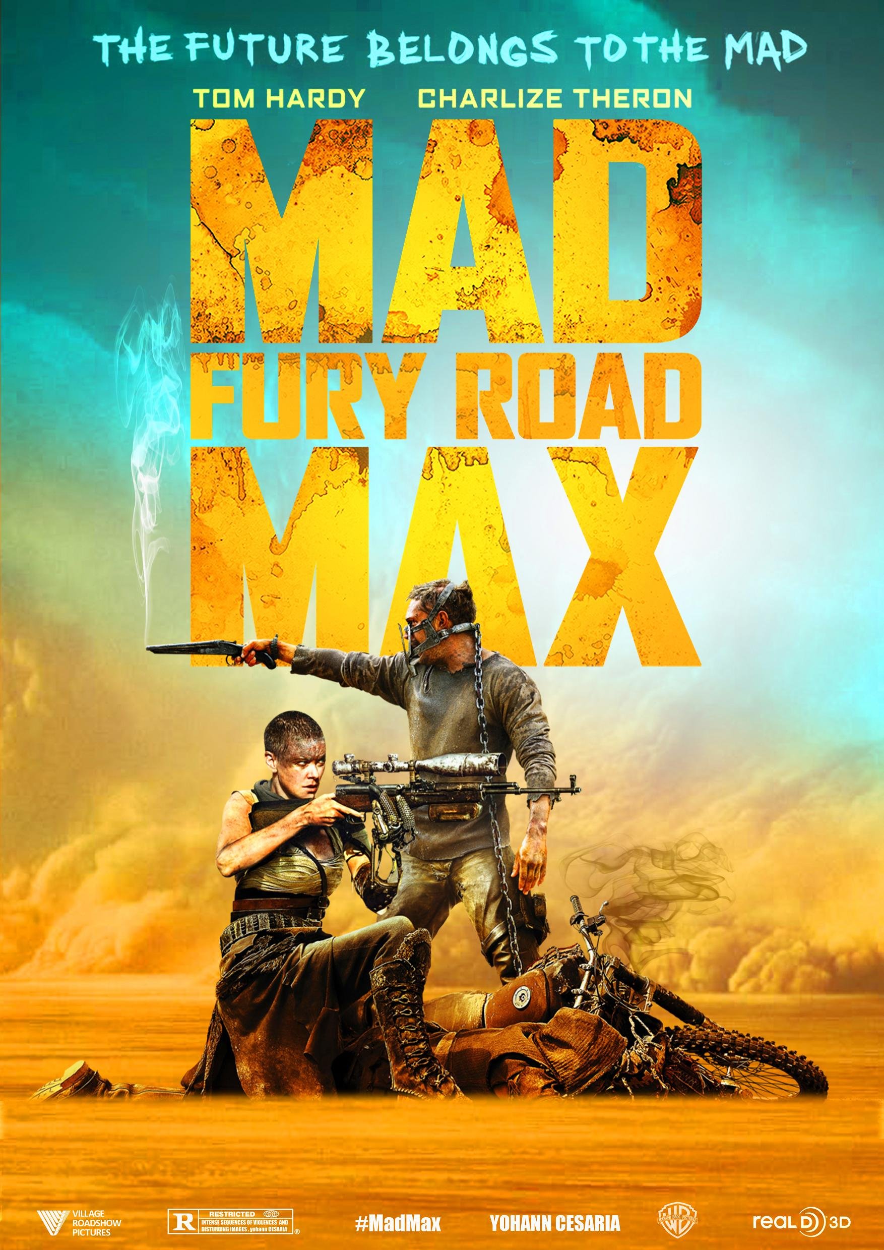 Mad Max Fury Road (2015) 1080P Bluray X265 Hevc Esub [Dual Audio][Hindi 5 1 English 5 1] -Mkvc