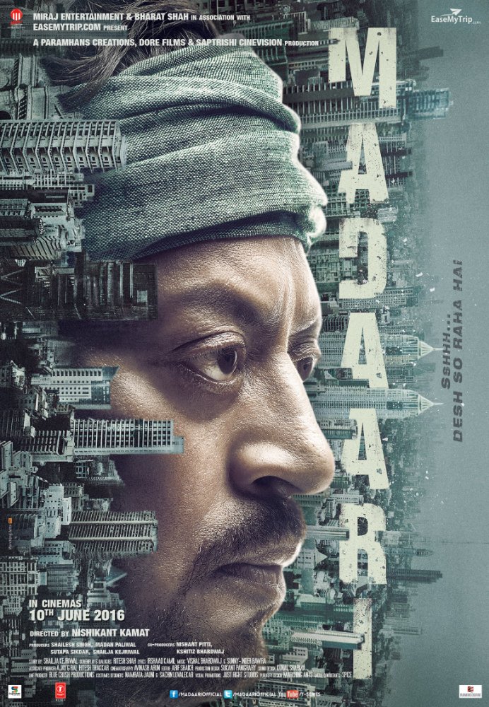 Madaari (2016) Hindi 1080P Bluray X264 Dd5 1 Esub - Mkvcinemas