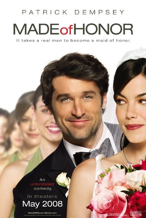 Made Of Honor (2008) 720P Bluray X264 Esub [Dual Audio][Hindi 5 1 English 5 1] -Mkvc