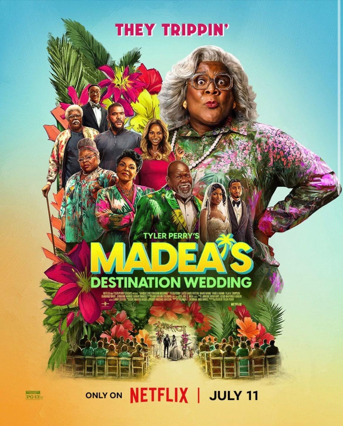 Madeas Destination Wedding (2025) 720P Nf-Web X264 Msubs [Dual Audio][Hindi 5 1 English 5 1] -Mkvc