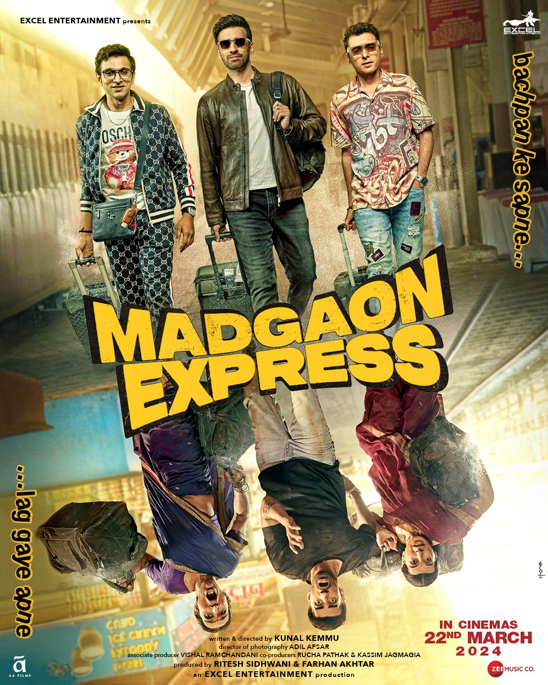 Madgaon Express (2024) Hindi 1080P Amzn Webrip X264 Dd5 1 Esub - Mkvcinemas