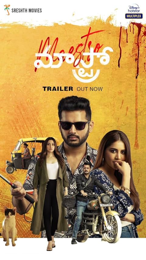 Maestro (2021) Uncut 720P Webrip X264 Msubs [Dual Audio][Hindi 2 0 Telugu 5 1] -Mkvc
