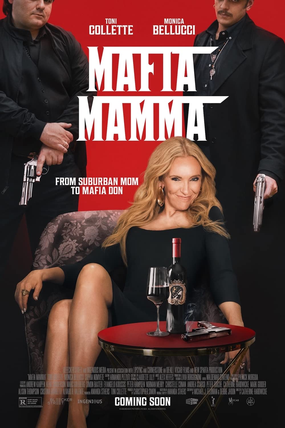 Mafia Mamma (2023) 720P Bluray X264 Esub [Dual Audio][Hindi 5 1 English 5 1] -Mkvc